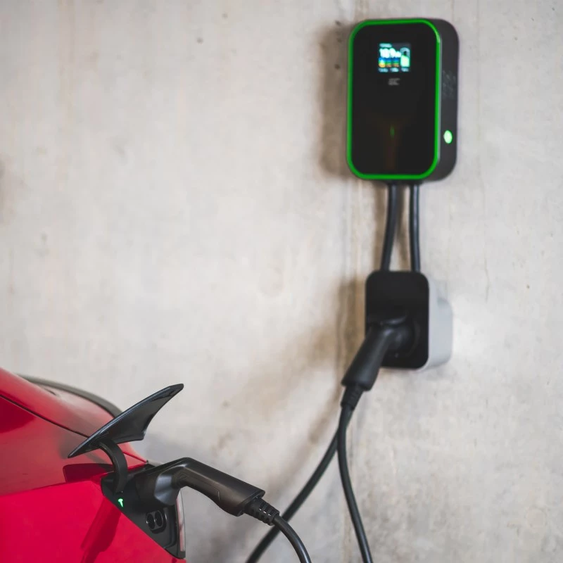 GREEN CELL WALLBOX EV POWERBOX 22KW AR RFID ligzdu