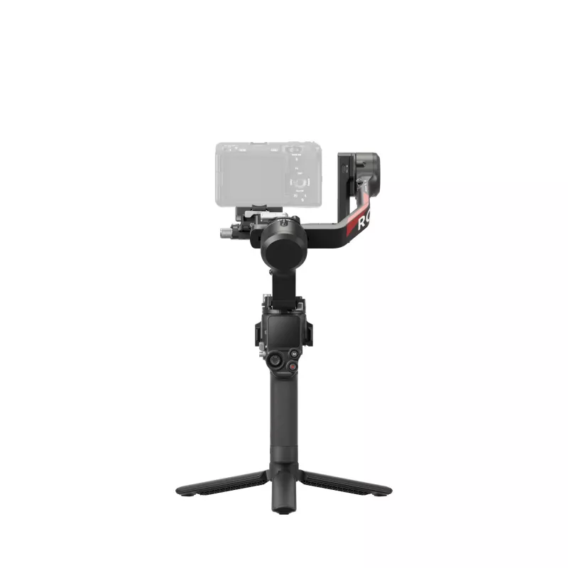 Rokas kameras stabilizators DJI RS4, alumīnija korpuss, 12 stundu baterija, 1,066 kg, melns
