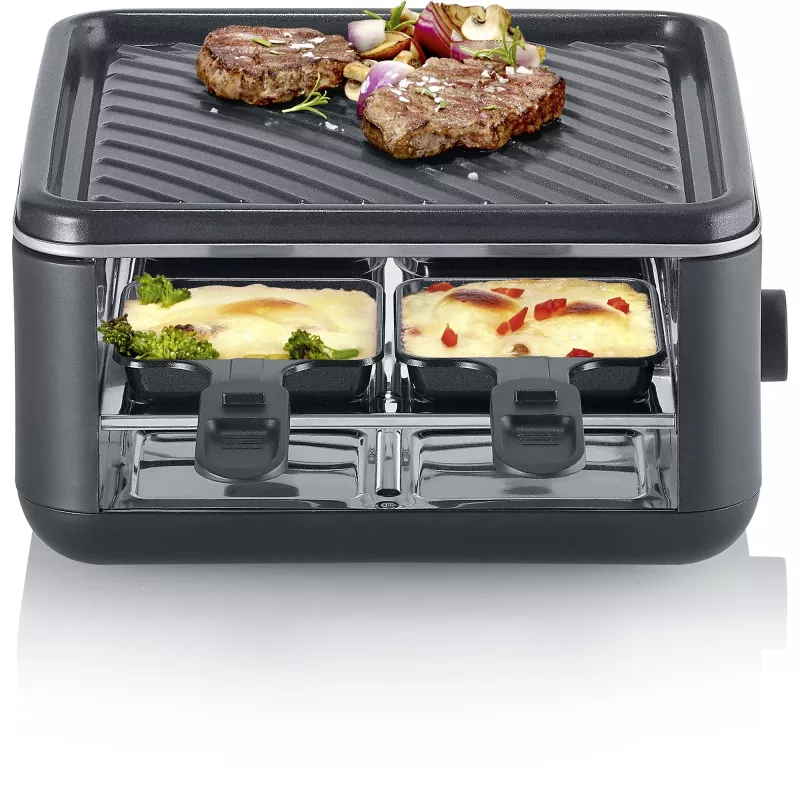 Severin RG 2360 rakleta grils 4 personām 800 W melns