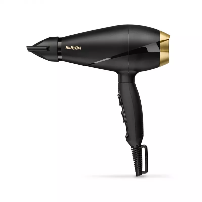 BaByliss 6704E fēns 2000 W Melns, Zelts