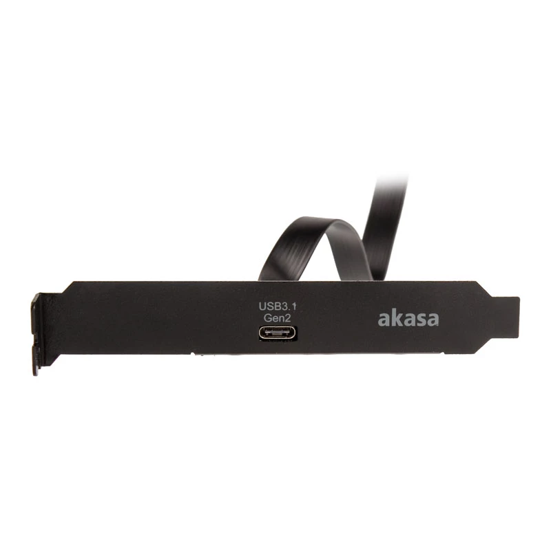 USB kabelis Akasa AK-CBUB37-50BK 0.5m USB 3.2 Gen 2 melns