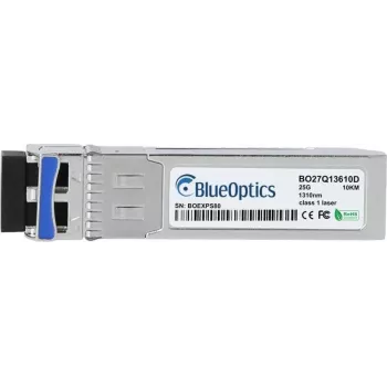 SFP28 raiduztvērējs BlueOptics AV1C, LC-dupleksais 25GBASE-LR vienmoda 1310nm 10 km DDM 0–70°C
