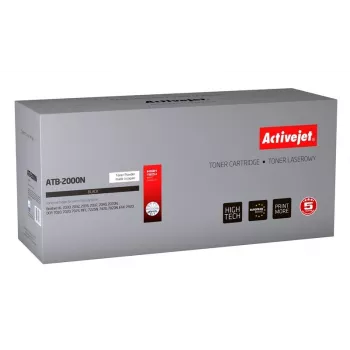 Tonera kasetne ActiveJet ATB-2000N priekš Brother TN-2000/TN-2005, melna, 2 500 lappuses, iebūvētais cilindrs