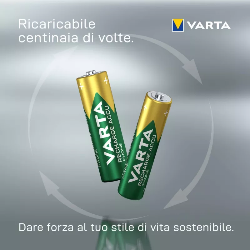 Baterija Varta AAA 800mAh NiMH 2-BL DECT