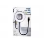 Gembird NL-LEDRING-01 USB LED gredzena lampa | Balta 6500K | N/A