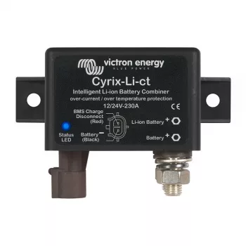 Kombinators Cyrix-Li-ct 12/24V 230A — bateriju kombinators 12V un 24V sistēmām