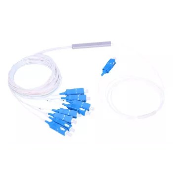 Kabeļu sadalītājs Extralink Splitter 1:8 PLC SC/UPC 900um 1.5m