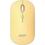 Pele Acer AMR130 piemērota abām rokām RF bezvadu + Bluetooth 1600 DPI, 4 pogas, dzeltena