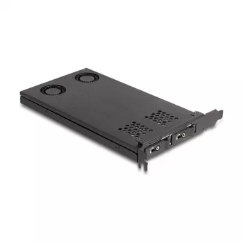 Delock PCI Express x16 kartes rāmis 2 x M.2 NVMe SSD bifurkācijai 47042
