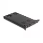 Delock PCI Express x16 kartes rāmis 2 x M.2 NVMe SSD bifurkācijai 47042