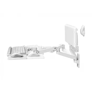 Ergotron LX Pro - Tastatūras/peles paliktnis ar atbalsta rokas stiprinājumu (45-685-290)