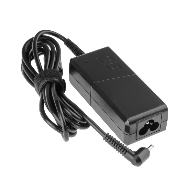 Strāvas adapteris zaļa Cell AD61P iekštelpu 45 W, 19 V 2,37 A, melns, 1,2 m kabelis