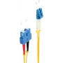 shiverpeaks BS77810 optiskās šķiedras kabelis 3 m LC SC OS1/OS2 dzeltens (BS77810)