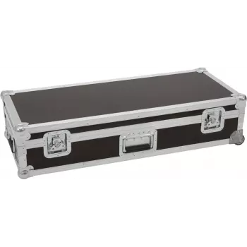 Roadinger Flightcase diviem LED TSL-1000 ar ratiņu funkciju