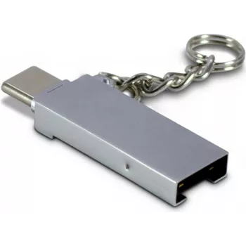 Karšu lasītājs Inter-Tech 88885469 USB 2.0 Type-A/Type-C iekšējais Cinks