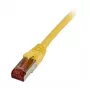 Synergy 21 S216956 - 0,5 m - Cat6 - S/FTP (S-STP) - RJ-45 - RJ-45 - Dzeltens