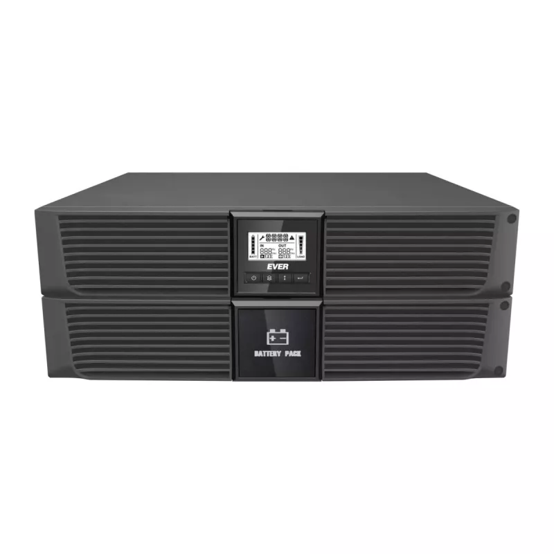 UPS EVER RT 1000 T 1000VA 800W – rack/tower online UPS, 1000 VA, 800 W izejas jauda