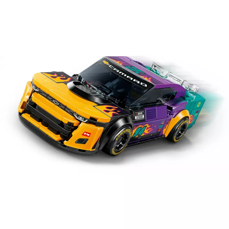 Konstrukciju rotaļlieta LEGO Speed Champions 76935 NASCAR Next Gen Chevrolet Camaro ZL1, 328 detaļas, 1 minifigūriņa, vecums 9+