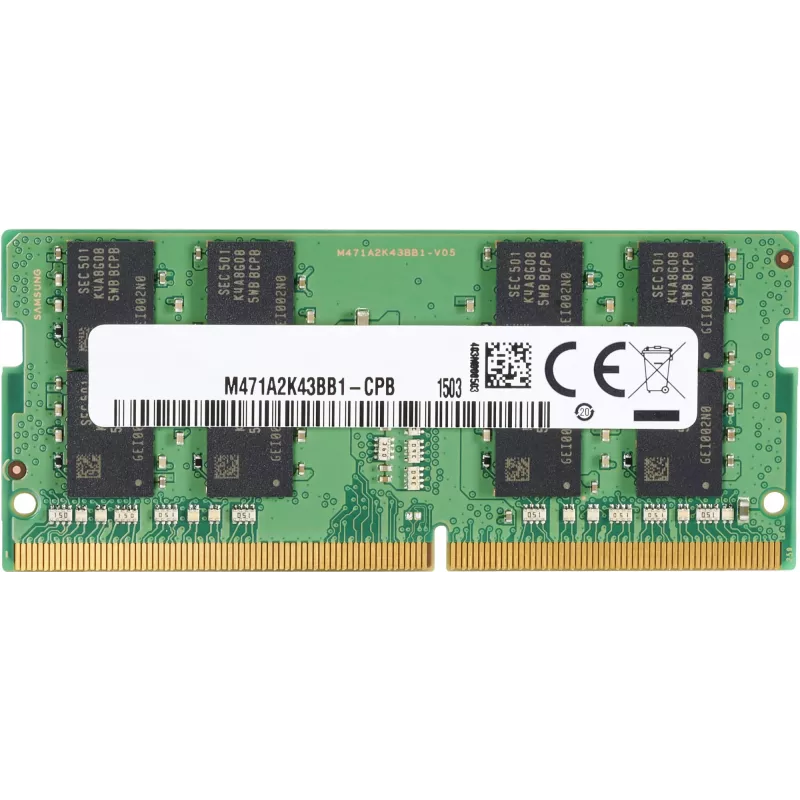 HP DDR4 - Modulis - 16 GB - SO DIMM 260-PIN - 3200 MHz / PC4-25600 - 1.2 V - nebuferēta - non-ECC - priekš Elite Slice G2 (SODIMM)