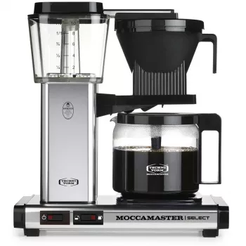 Moccamaster KBG Select kafijas automāts, pulēts sudrabs