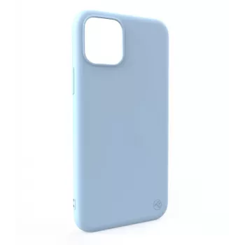 Mīksts silikona futrālis Tellur iPhone 11 Pro — okeāna zils, plāns aizsargapvalks