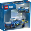 LEGO 60312 City Police Car rotaļlieta bērniem 5+ gadi ar policista minifigūru neliela dāvana Adventures sērija pakaļdzīšanās transportlīdzeklis būvēšanas komplekts Single