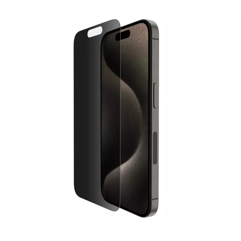 Privātuma ekrāna aizsargs Belkin OVA169HQ iPhone 16 Pro Antibakteriāls Triecienizturīgs