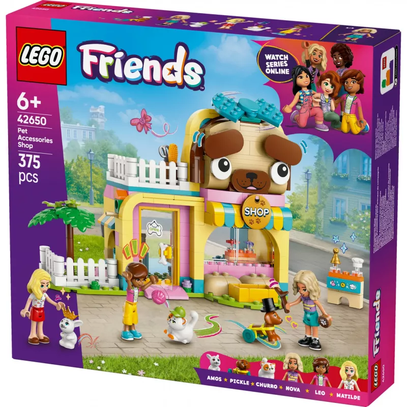 LEGO FRIENDS 42650 Mājdzīvnieku aksesuāru veikals