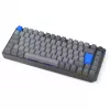 Kompakta 75% bezvadu mehāniskā tastatūra ENDORFY Thock V2 ar dzelteniem slēdžiem, DE izkārtojums
