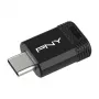 USB zibatmiņa PNY Elite-X 128 GB USB Type-C 3.2 Gen 1 (3.1 Gen 1) Melna