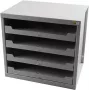 Atvilktņu sistēmas korpuss Allit EuroPlus Depot M, izmēri 380 x 455 x 805 mm, modelis 455805