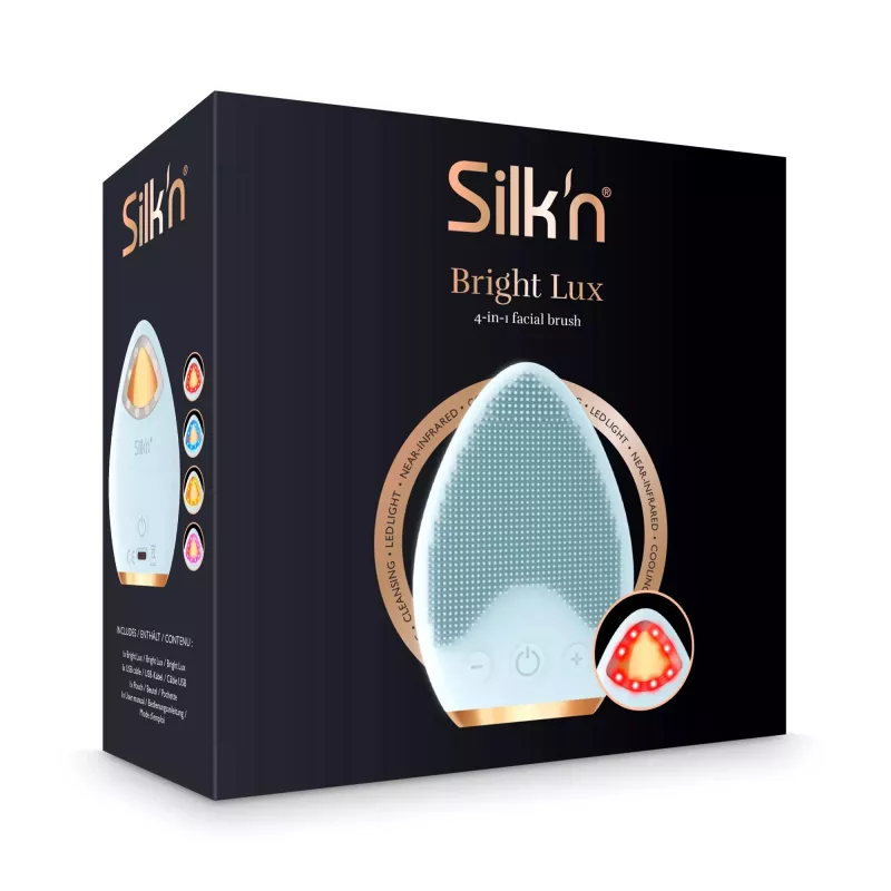 Vibrējošā suka Silk'n Bright Lux Zaļa Ar bateriju Uzlādējama 3h