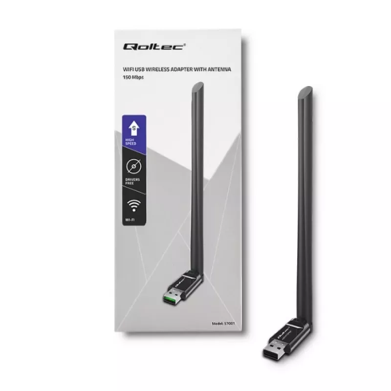Tīkla karte Qoltec 57001 WLAN 150 Mbit/s