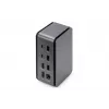 USB4 dokstacija Digitus DA-70897 8K USB Type-C 100 W jaudas piegāde