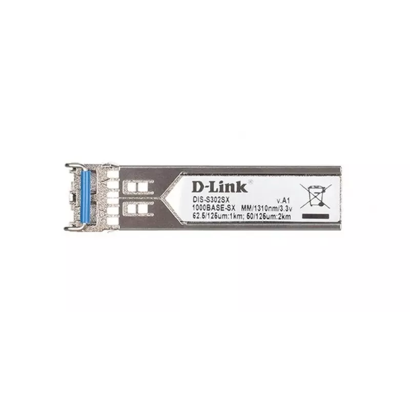 D-Link 1-porta Mini-GBIC SFP uz 1000BaseSX Rūpnieciskais raiduztvērējs