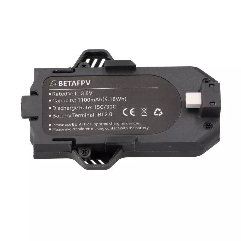 Aquila16 BetaFPV drona akumulatoru komplekts 15C 1100mAh 2 gab., 3.8V