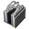 CPU gaisa dzesētājs DeepCool AK620 Digital SE, divtornis, 6x Ø6 mm siltuma caurules, 2x 120 mm PWM ventilatori, RGB, augstums 161 mm