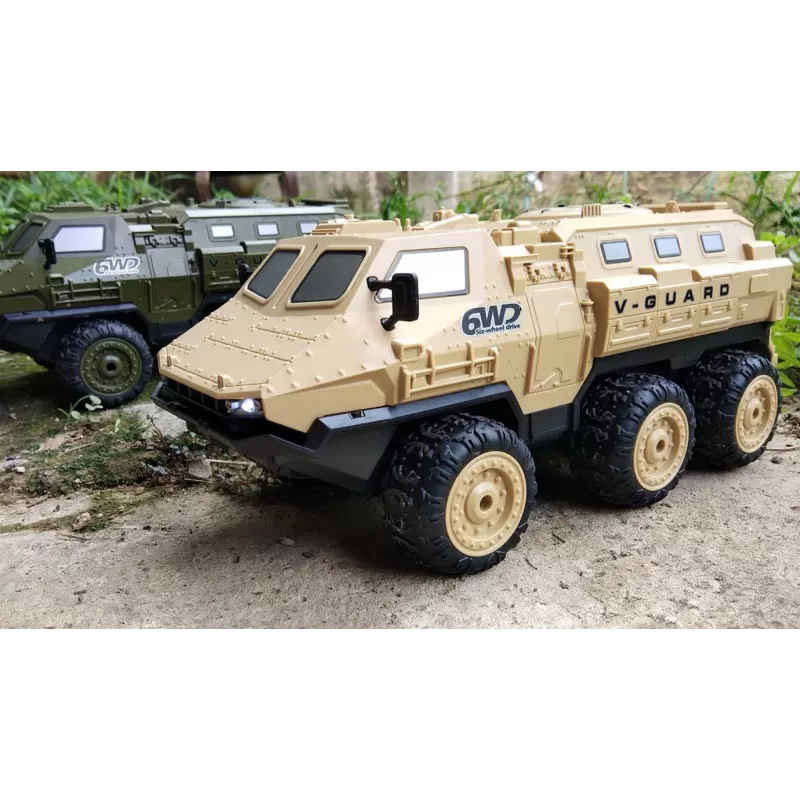 Amewi V-Guard bruņumašīna 6WD 1:16 RTR tālvadības RC modelis ar elektromotoru (22585)