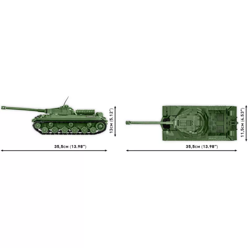 COBI Historical Collection WWII Is-3 Soviet Heavy Tank