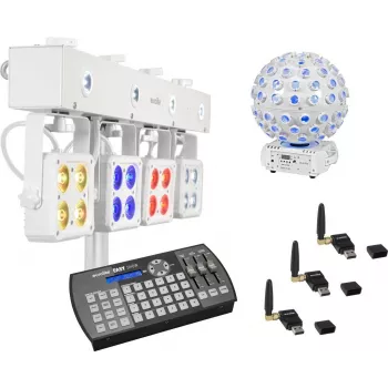 LED gaismu komplekts EUROLITE KLS-180 ws B-40 ws QuickDMX Easy Show