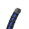 Strāvas kabeļu komplekts CableMod C-Series PRO ModMesh 12VHPWR StealthSense melns/zils apdarināts