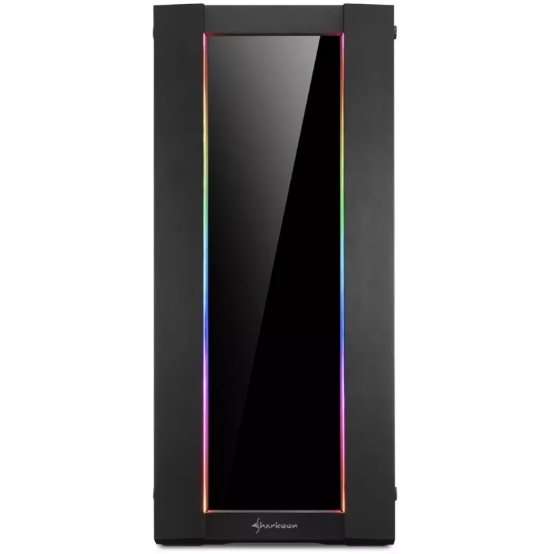 PC Case Sharkoon ELITE SHARK CA200G Midi Tower Melns