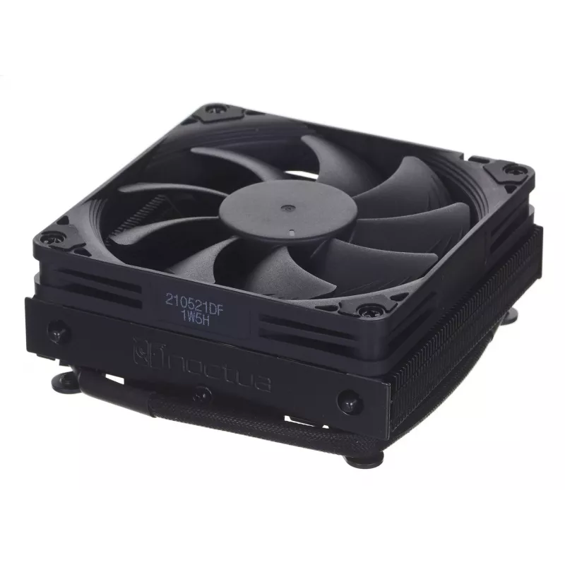 CPU Cooler Noctua NH-L9I-17XX chromax.Melns — Zema profila LGA1700 dzesētājs, 92 mm ventilators, 37 mm augstums