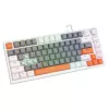 Savio ASTRAL WHITE JADE 3 COLOURS tastatūra Gaming USB QWERTY US International