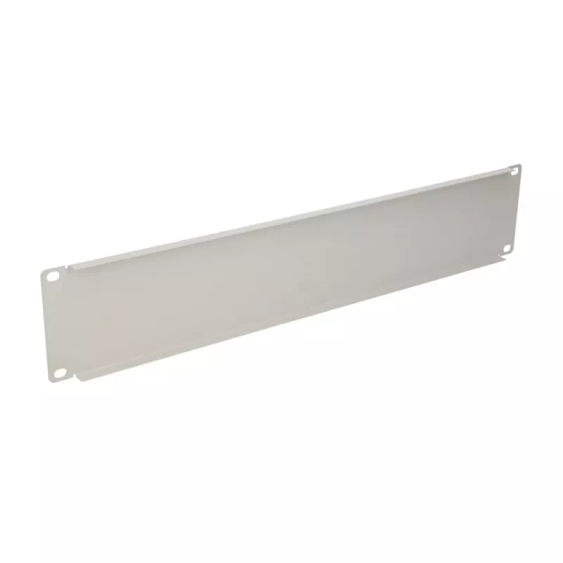 Rack aizbīdnis Extralink Front Blank Panel 2U 19 collu pelēks, 2U, 19 collu, pelēks