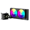 Gamemax CPU šķidruma dzesētājs | GLACIER 240 LCD BK | Intel, AMD