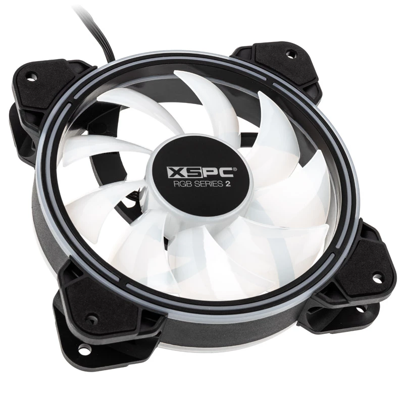 XSPC 120 mm ARGB PWM korpusa ventilators, RGB Series 2, 120 mm