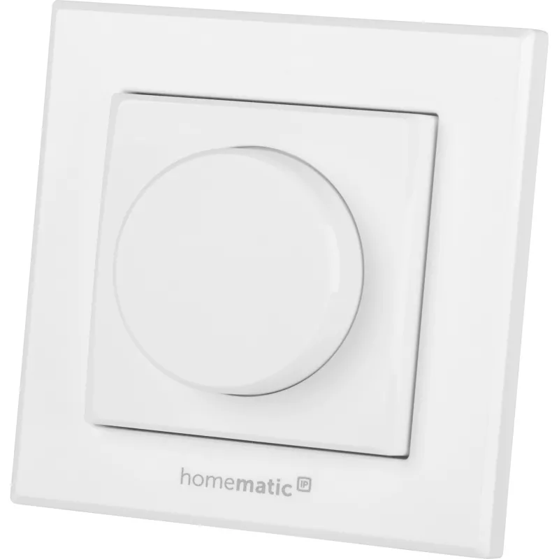 Gaismas slēdzis Homematic IP HMIP-WRCR Rotējošs Balts 55x55x27 mm