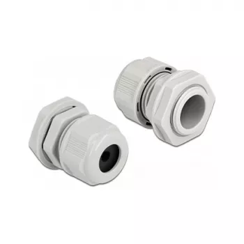 Kabeļu blīvslēgs DeLOCK 60364 pelēks plastmasas 2 gab.