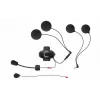 Motocikla domofons Sena FreenConn FX Pro V2 EU MESH — Bluetooth 4.1, diapazons 800 m, IP65, sarunu laiks 13 h, Li-Ion